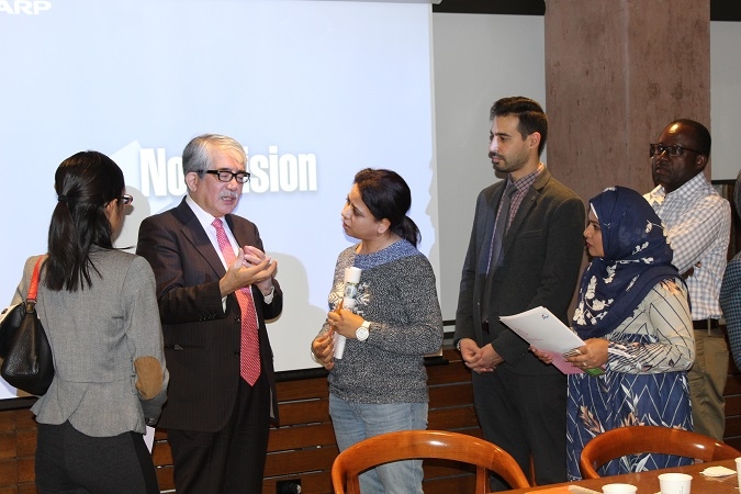 After the presentation